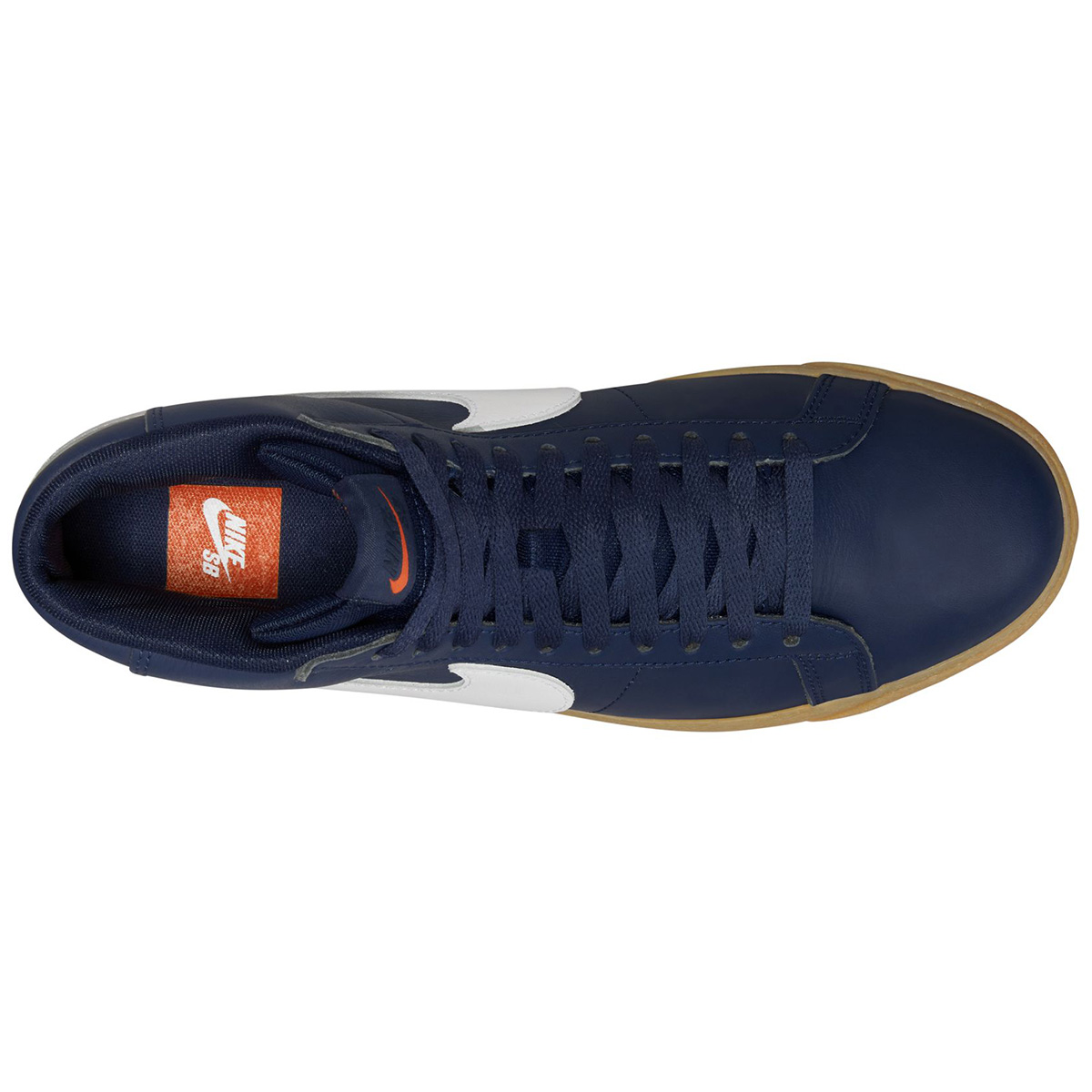 Nike SB Zoom Blazer Mid Navy/White/Navy/Gum Light Brown | US